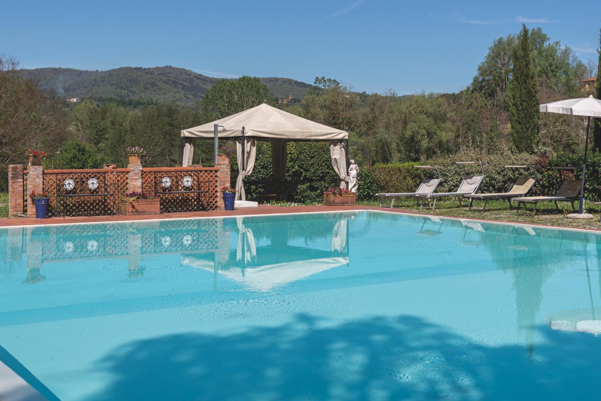 Villa Poggio Di Gaville Meleto Exterior foto