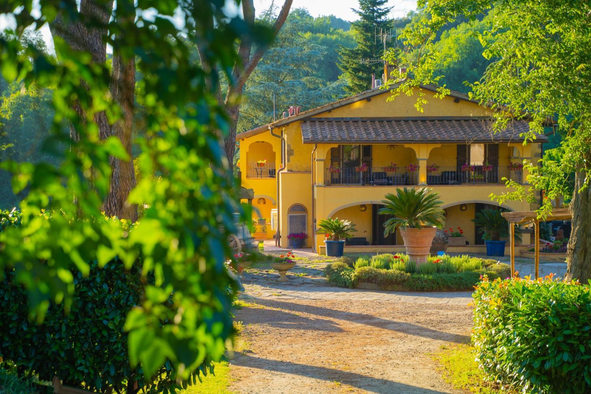Villa Poggio Di Gaville Meleto Exterior foto
